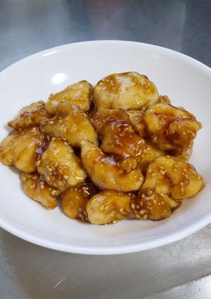 鶏むね肉の照り焼き(みたいなやつ)-レシピのメイン写真