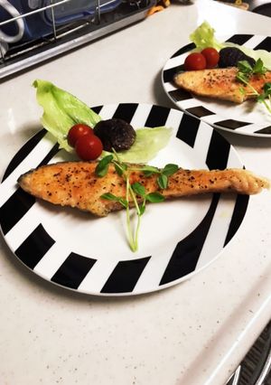 簡単おつまみ　鮭のムニエル-レシピのメイン写真