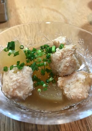 冬瓜と鶏団子のとろ〜り煮物-レシピのメイン写真