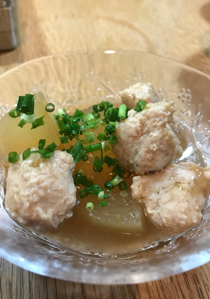 冬瓜と鶏団子のとろ〜り煮物-レシピのメイン写真