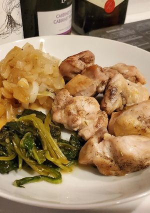 【ダイエット飯】　チキンの白ワイン煮込-レシピのメイン写真