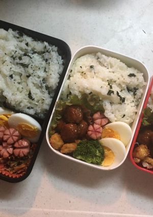 高校生お弁当（2020.7.7）-レシピのメイン写真