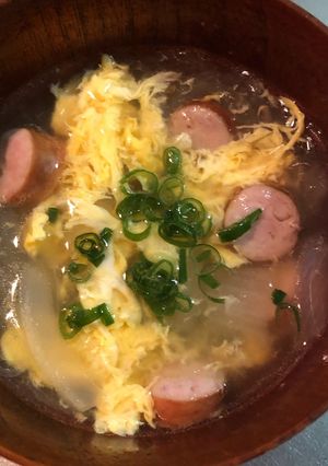 春雨のふわふわ卵スープ-レシピのメイン写真