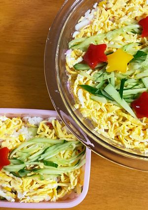 野菜ちらし寿司-レシピのメイン写真