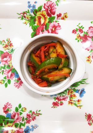 きゅうりと紅しょうがの食べラー和え-レシピのメイン写真