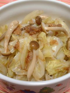 さっぱり♪キャベツの梅おかか煮-レシピのメイン写真