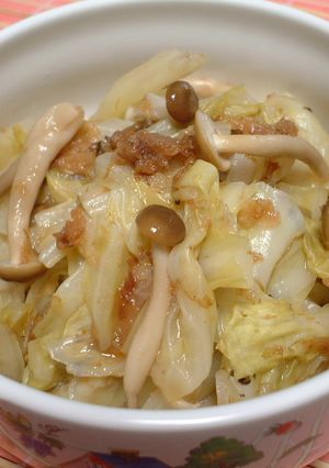 さっぱり♪キャベツの梅おかか煮-レシピのメイン写真