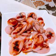 รูปของ 冷めても美味しい魚肉ソーセージ！
