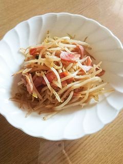 もやしベーコン炒め-レシピのメイン写真