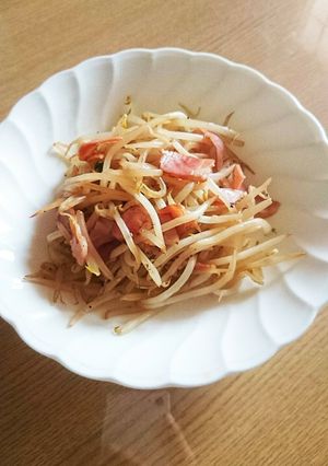 もやしベーコン炒め-レシピのメイン写真