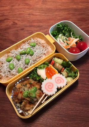 お弁当・・・101しらすおかかご飯-レシピのメイン写真
