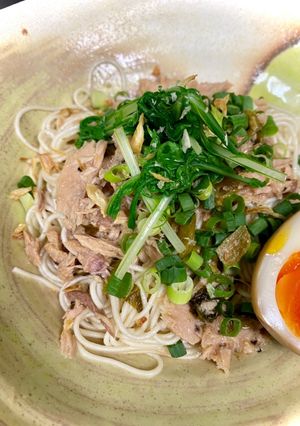賄い♪ツナと高菜の沖縄油ソーメン-レシピのメイン写真