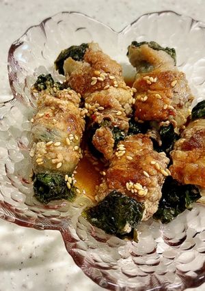 低糖質ダイエット！サンチュの豚肉巻き-レシピのメイン写真