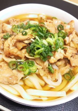 簡単 肉汁うどん-レシピのメイン写真