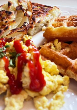 アメリカの朝食の定番ハッシュドポテト！-レシピのメイン写真