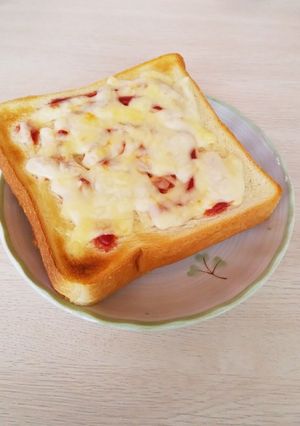ケチャマヨトースト(›´ω`‹ )-レシピのメイン写真