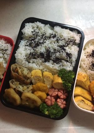 高校生お弁当（2020.7.8）-レシピのメイン写真