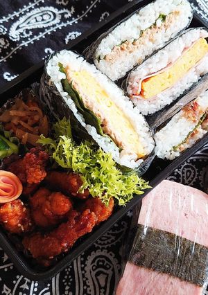 2020/7/8 おにぎらず弁当-レシピのメイン写真