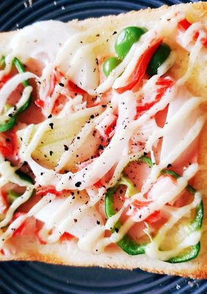 栄養たっぷりお惣菜食パン-レシピのメイン写真