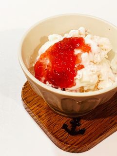 生クリーム使いきり!フローズンヨーグルト-レシピのメイン写真