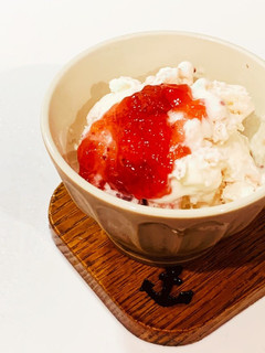 生クリーム使いきり!フローズンヨーグルト-レシピのメイン写真