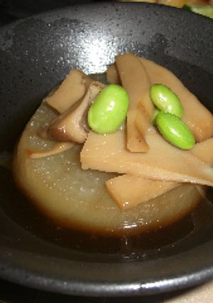 だいこんえりんぎ-レシピのメイン写真