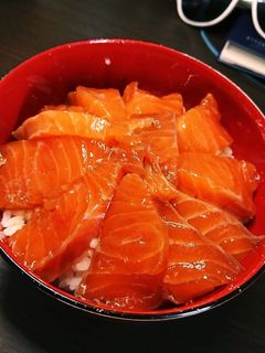 超簡単☆漬けサーモン丼-レシピのメイン写真