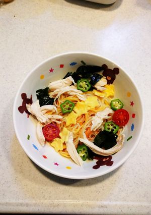 七夕素麺-レシピのメイン写真