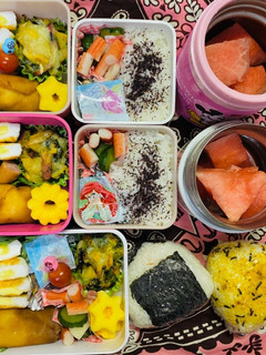 姉妹弁当8+旦那-レシピのメイン写真
