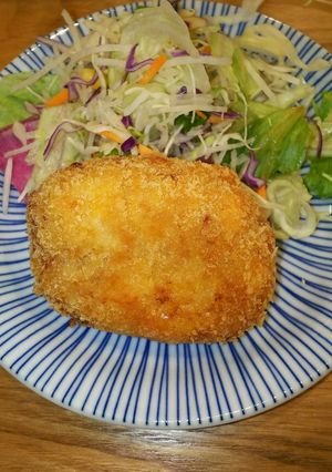 ポテトサラダからのコロッケ!リメイク-レシピのメイン写真
