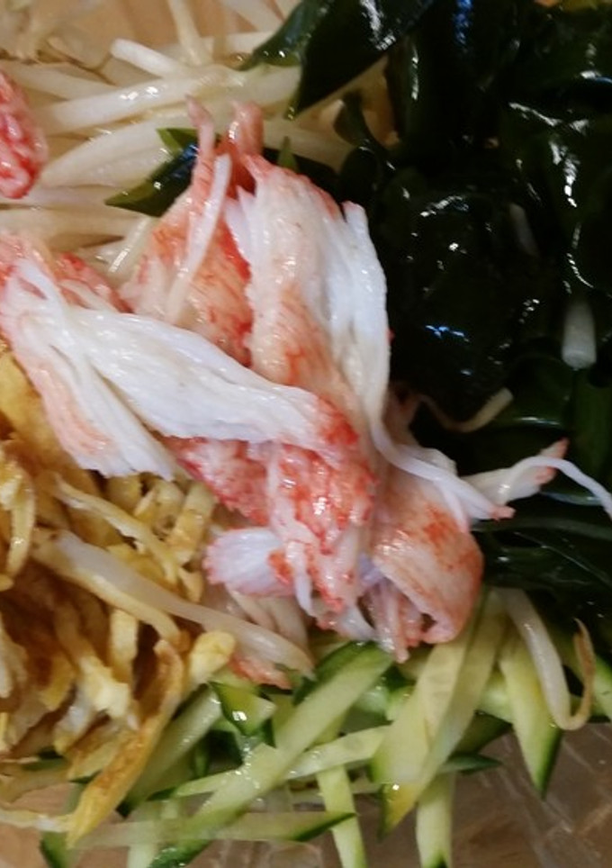 めちゃくちゃ簡単！冷やし中華風☆酢の物-レシピのメイン写真