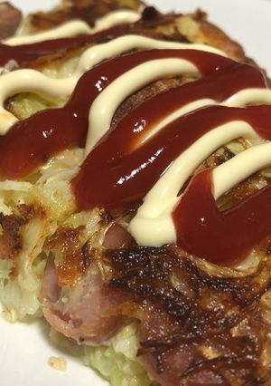 カリカリチーズの洋風キャベツ焼き-レシピのメイン写真