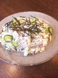 大葉とみょうが、ごまが主役の混ぜ寿司♪-レシピのメイン写真