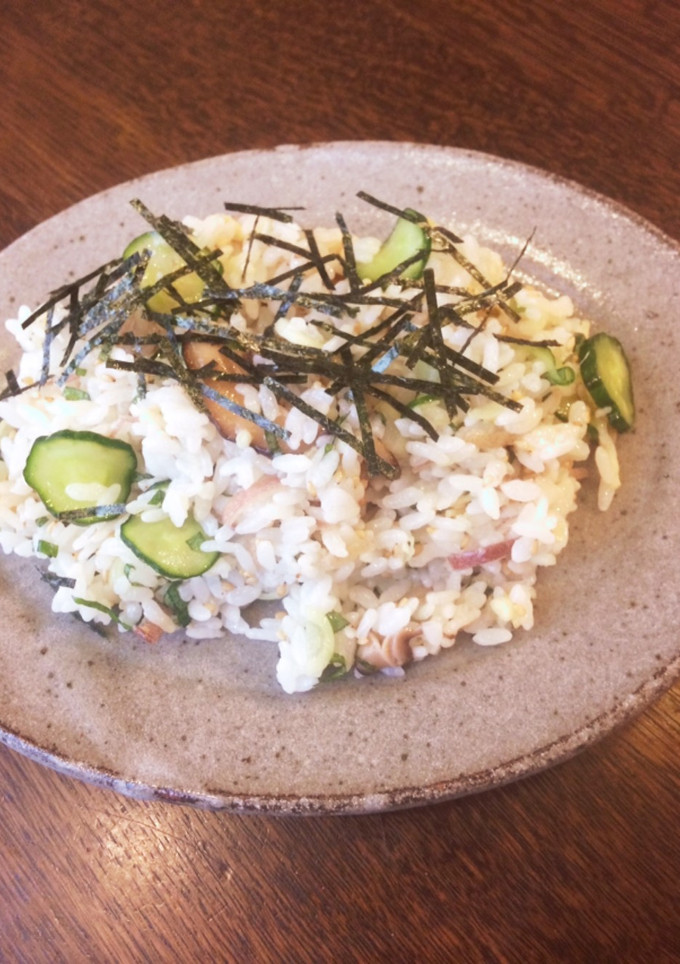 大葉とみょうが、ごまが主役の混ぜ寿司♪-レシピのメイン写真