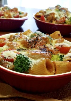 揚げニョッキと野菜の具だくさんグラタン-レシピのメイン写真