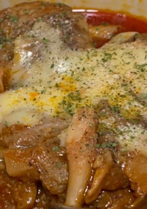 煮込みハンバーグ(トマトジュースで!)-レシピのメイン写真