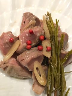 ホットクックで砂肝コンフィ-レシピのメイン写真