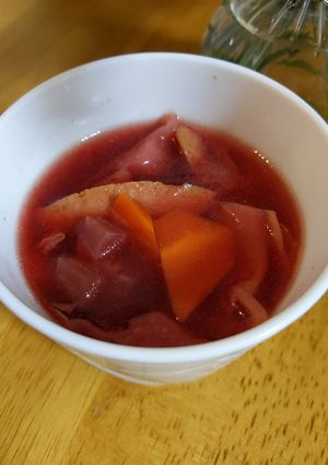 ザワークラウト風味ビーツスープ-レシピのメイン写真