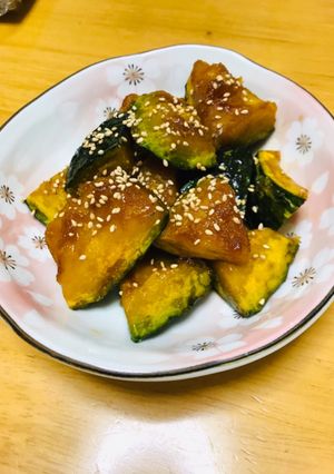 カボチャの揚げ煮-レシピのメイン写真