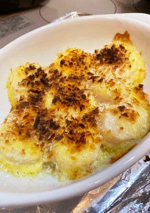 トースターで　ホタテのマヨパン粉焼き-レシピのメイン写真