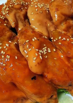 手羽先のから揚げ～ピリ辛風～-レシピのメイン写真