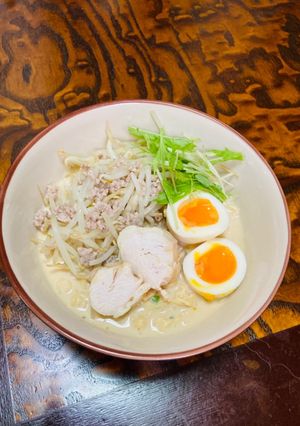 豆乳味噌ラーメン（２人前）-レシピのメイン写真
