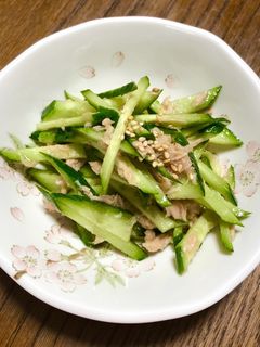 きゅうりとツナの超簡単☆副菜-レシピのメイン写真