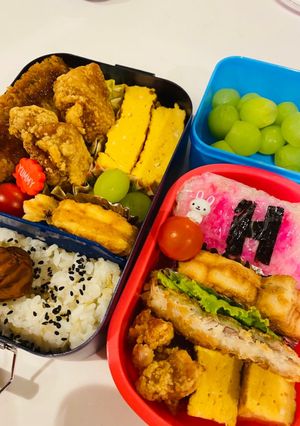 お弁当記録✨2人分-レシピのメイン写真