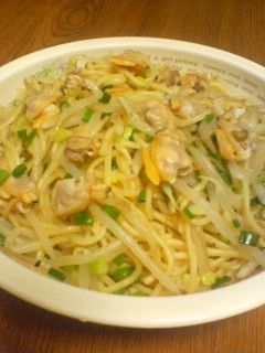簡単☆絶品☆あさりの塩焼きそば!!-レシピのメイン写真
