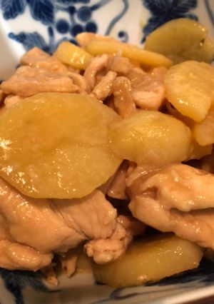 しっとり胸肉とジャガイモ甘辛煮-レシピのメイン写真