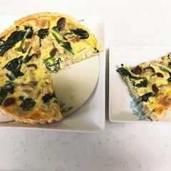 รูปของ ✾ほうれん草とベーコンのキッシュ✾