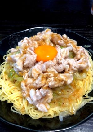水晶豚の冷しゃぶカッペリーニの作り方-レシピのメイン写真