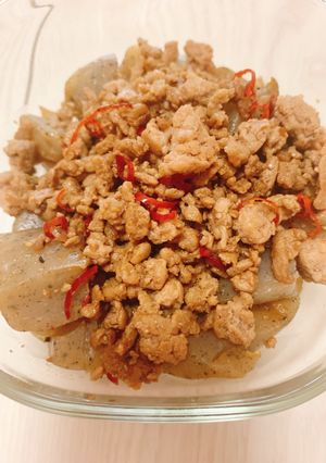 こんにゃくのそぼろ炒め-レシピのメイン写真