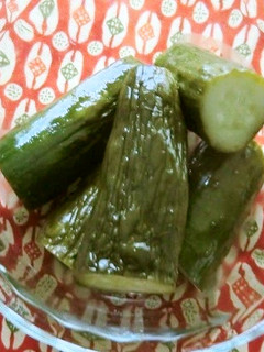 きゅうりの大量消費!すし酢でピクルスを☆-レシピのメイン写真